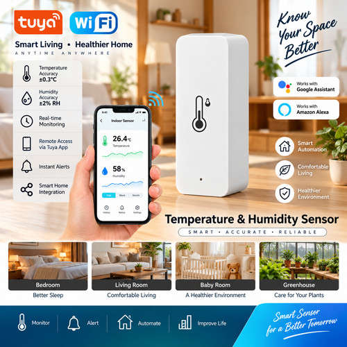 Tuya smart wifi - smart, temperature