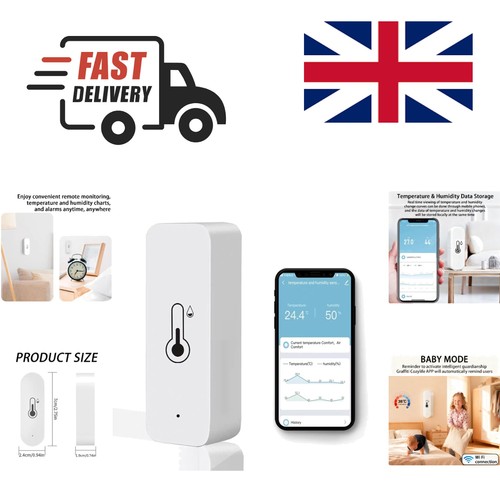 Smart wifi thermometer with - smart,
