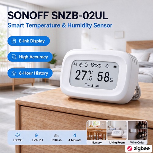Sonoff snzb 02ul zigbee - sonoff, smart