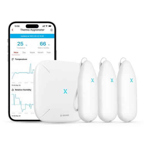 Sense fi thermometer - x-sense,