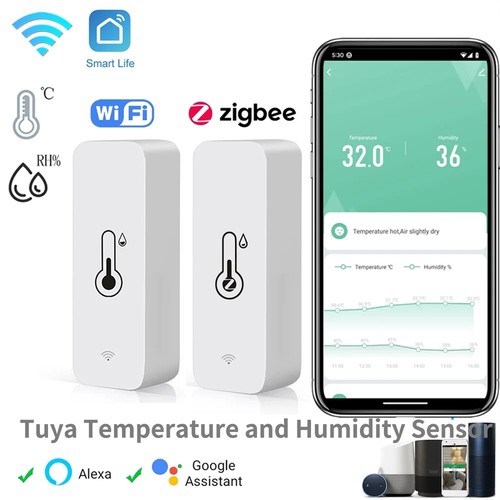 Tuya wifi temperature humidity - temperature,